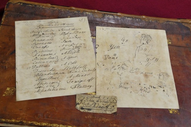George III Pages from George III's essay collection Royal Archives
