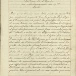 The essay ‘Tableau de L’Europe au commencement du 19eme Siecle’ (A depiction of Europe at the Beginning of the 19th Century)